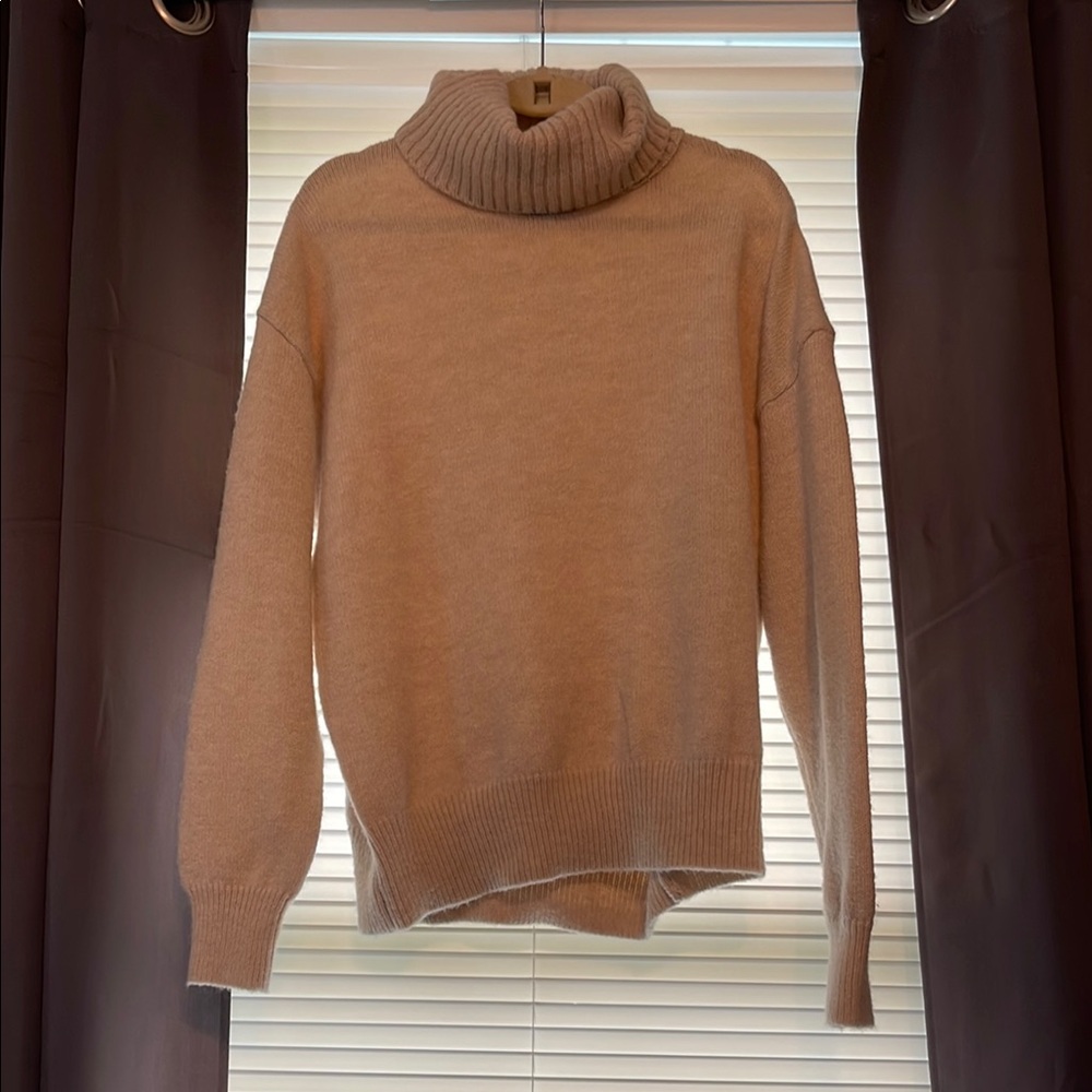 Princess Polly Cream Cowl Neck Sweater